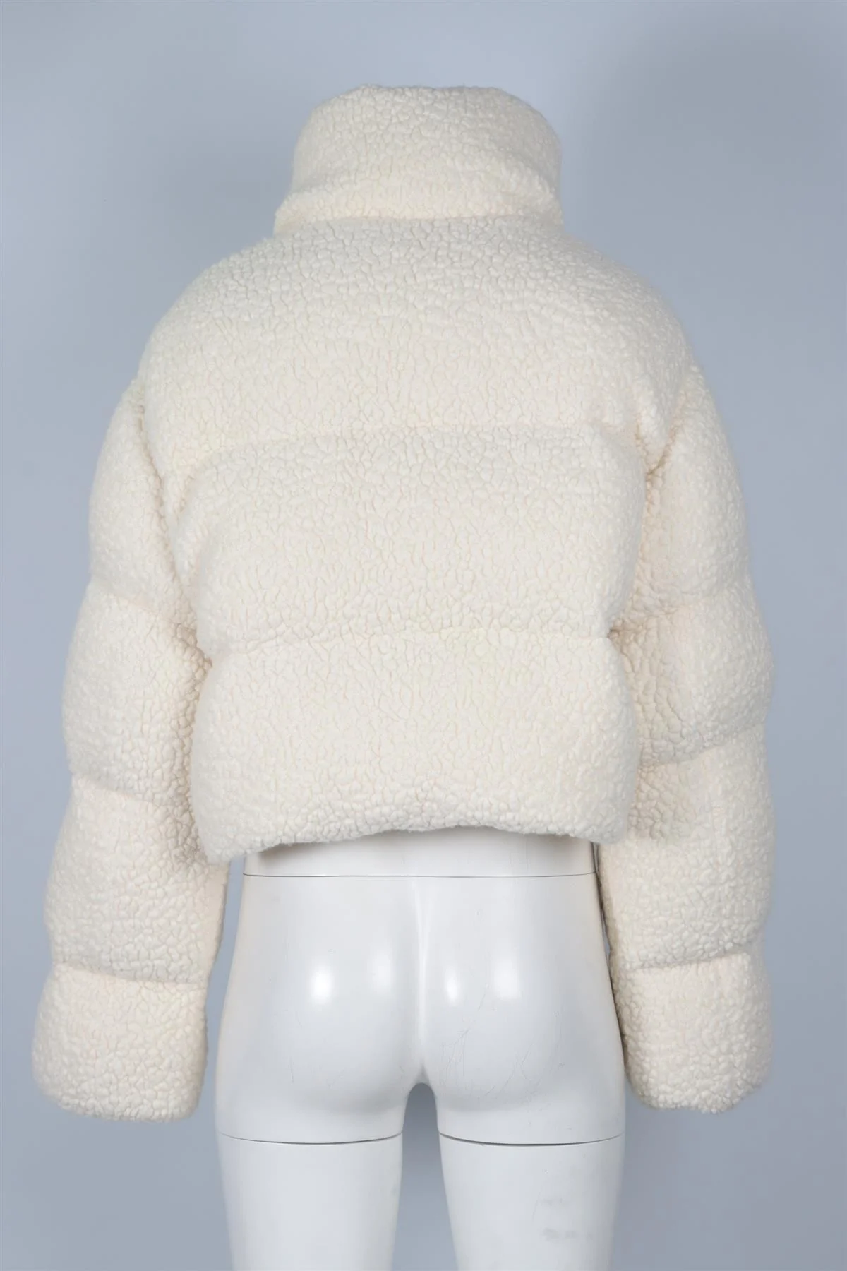 CORDOVA CREAM PADDED WOOL JACKET MEDIUM - Image 4