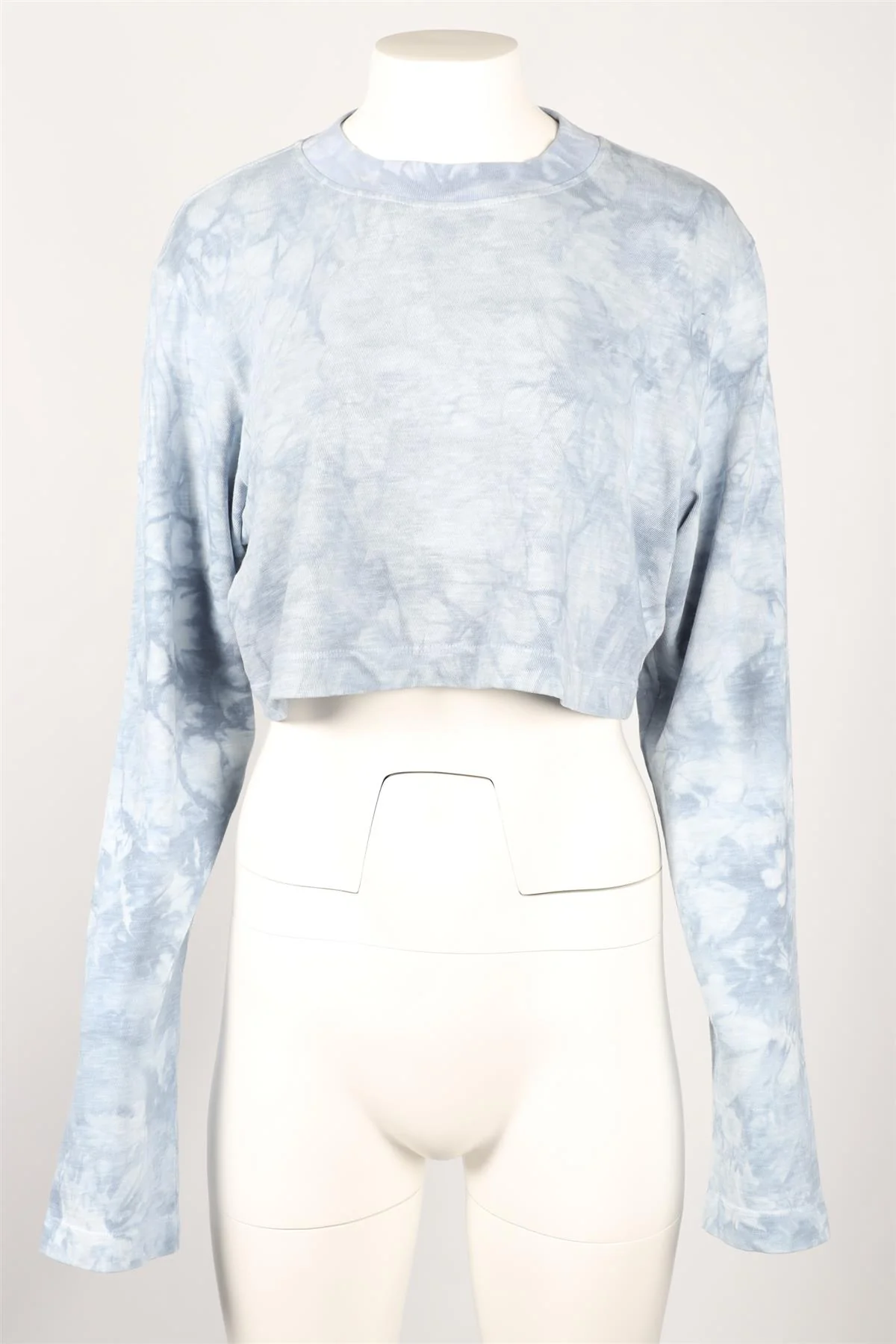 COTTON CITIZEN BLUE CROPPED COTTON TOP SMALL - Image 2