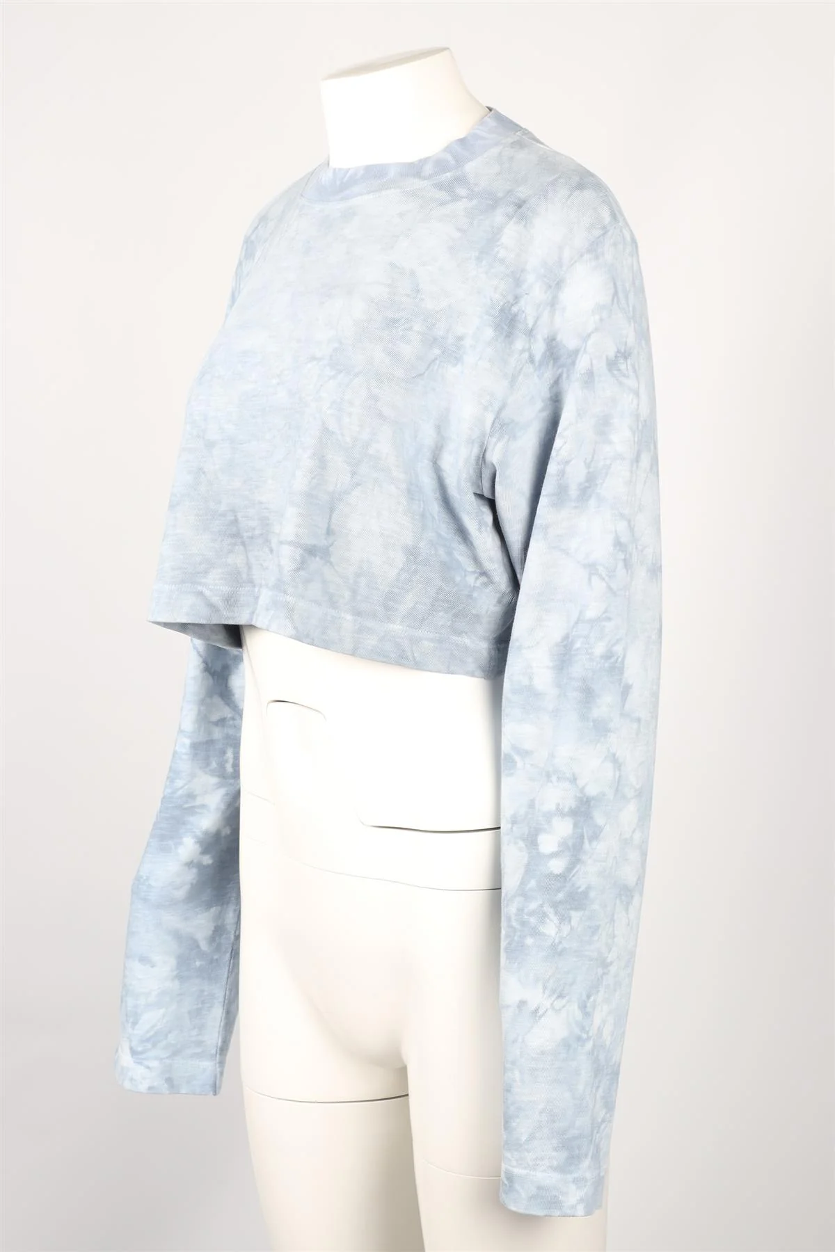 COTTON CITIZEN BLUE CROPPED COTTON TOP SMALL - Image 3