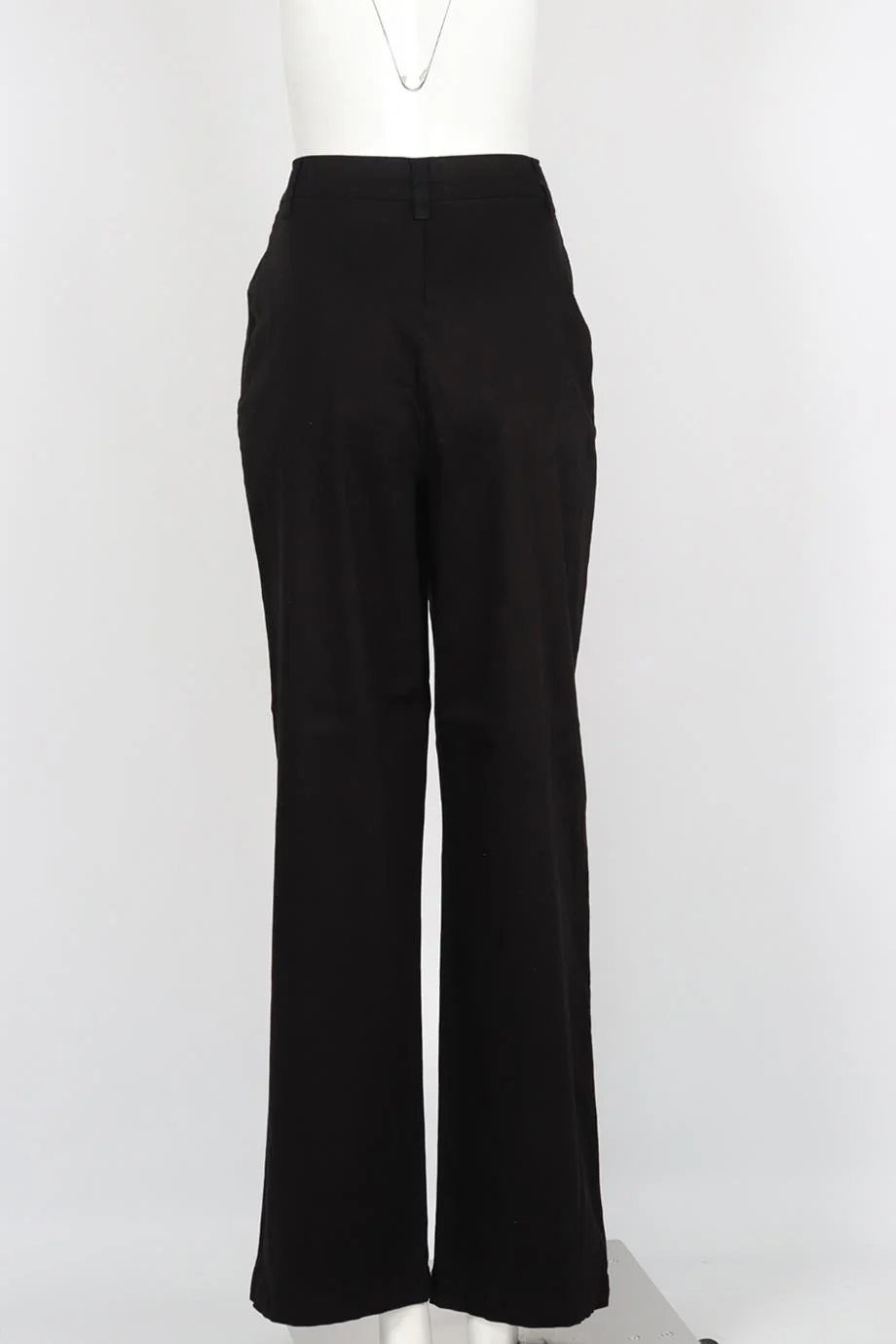 COTTON CITIZEN COTTON BLEND WIDE LEG PANTS W25 UK 6-8 - Image 4