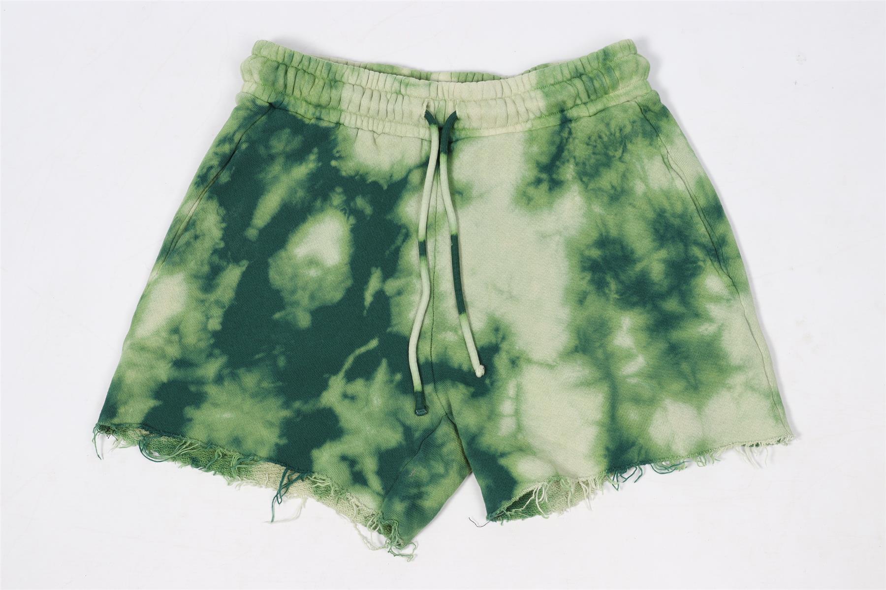 COTTON CITIZEN GREEN COTTON SHORTS SMALL - Image 2