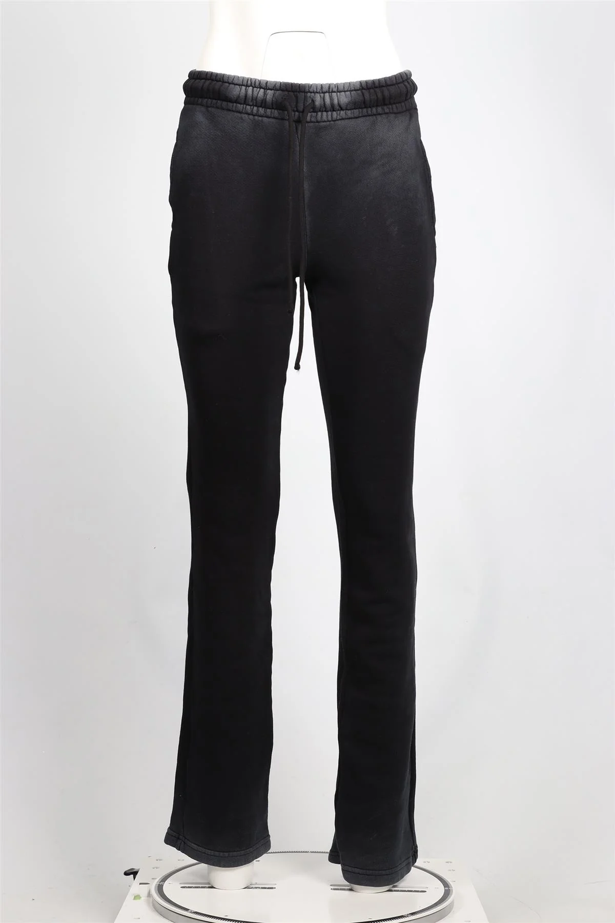 COTTON CITIZEN GREY COTTON TRACK PANTS SMALL - Image 2