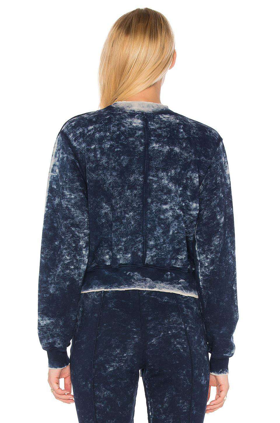 COTTON CITIZEN MILAN CROPPED CREW NECK SWEATER MEDIUM - Image 2