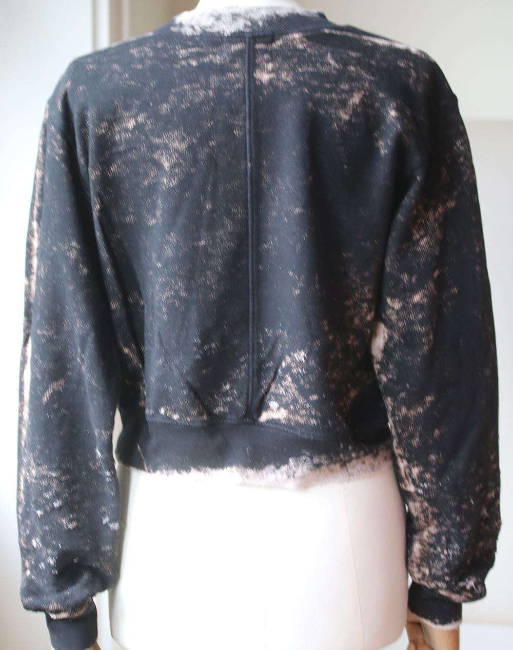 COTTON CITIZEN MILAN CROPPED CREW NECK SWEATER SMALL - Image 3