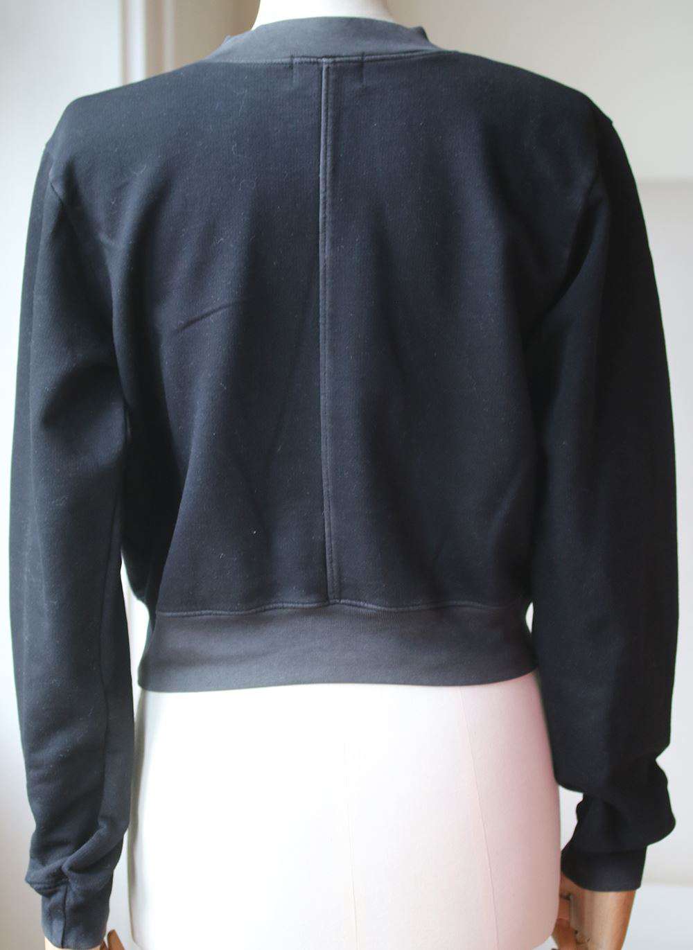 COTTON CITIZEN MILAN CROPPED CREW NECK SWEATER XSMALL - Image 3