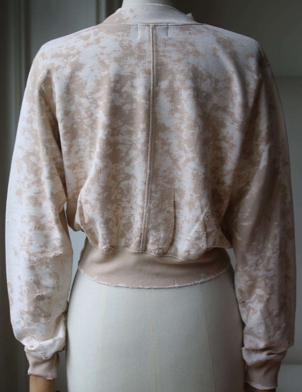 COTTON CITIZEN MILAN CROPPED CREW NECK SWEATER XSMALL - Image 3