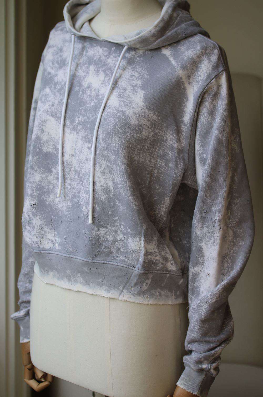 COTTON CITIZEN MILAN CROPPED PULLOVER HOODIE SMALL - Image 2