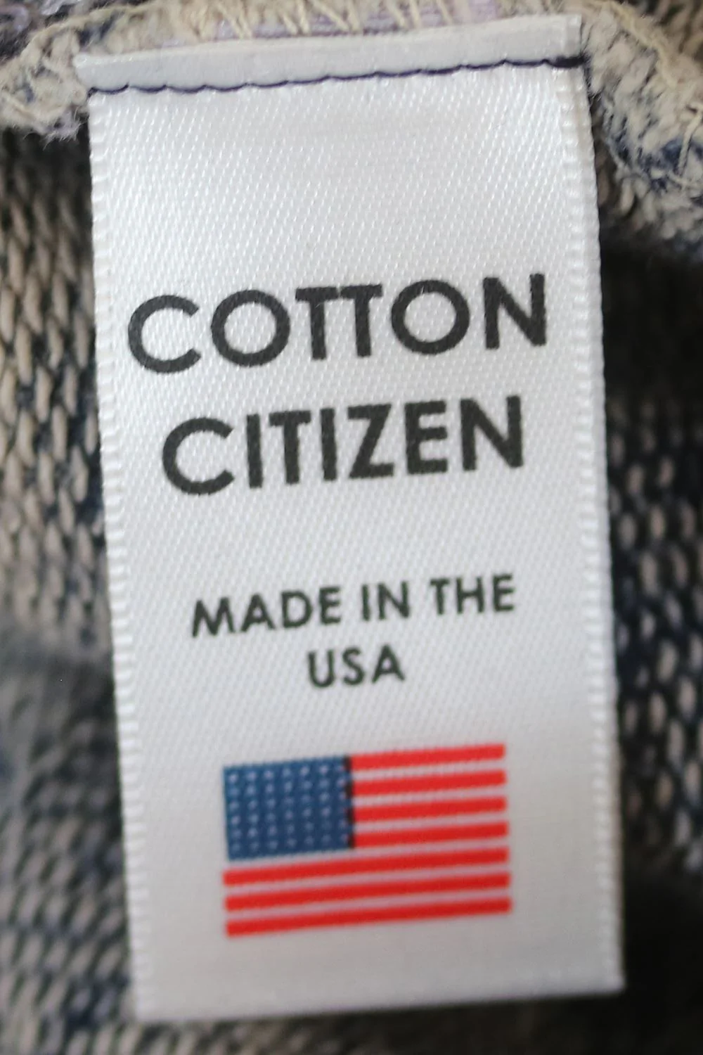 COTTON CITIZEN MILAN CROPPED PULLOVER NAVY HOODIE XSMALL - Image 7
