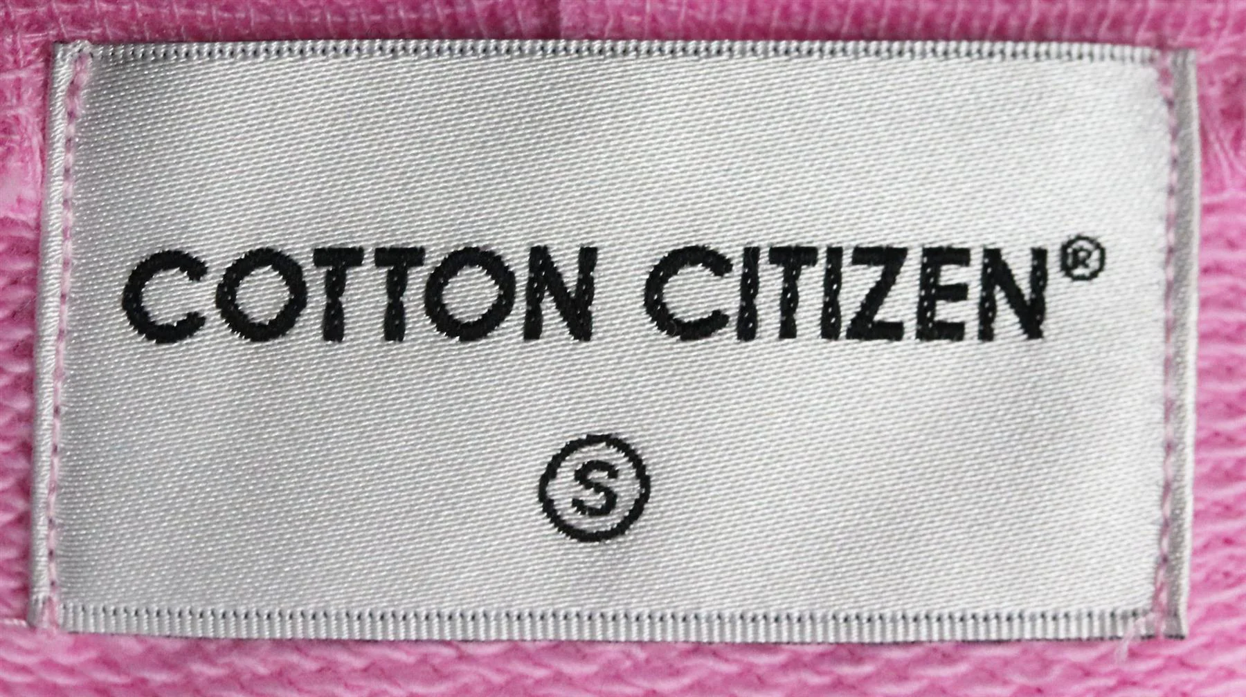 COTTON CITIZEN OVERSIZED COTTON TERRY HOODIE SMALL - Image 5