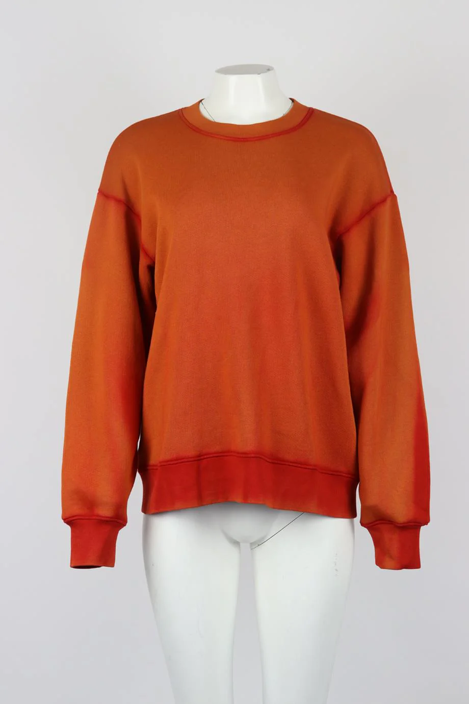 COTTON CITIZEN OVERSIZED COTTON TERRY SWEATSHIRT SMALL - Image 2