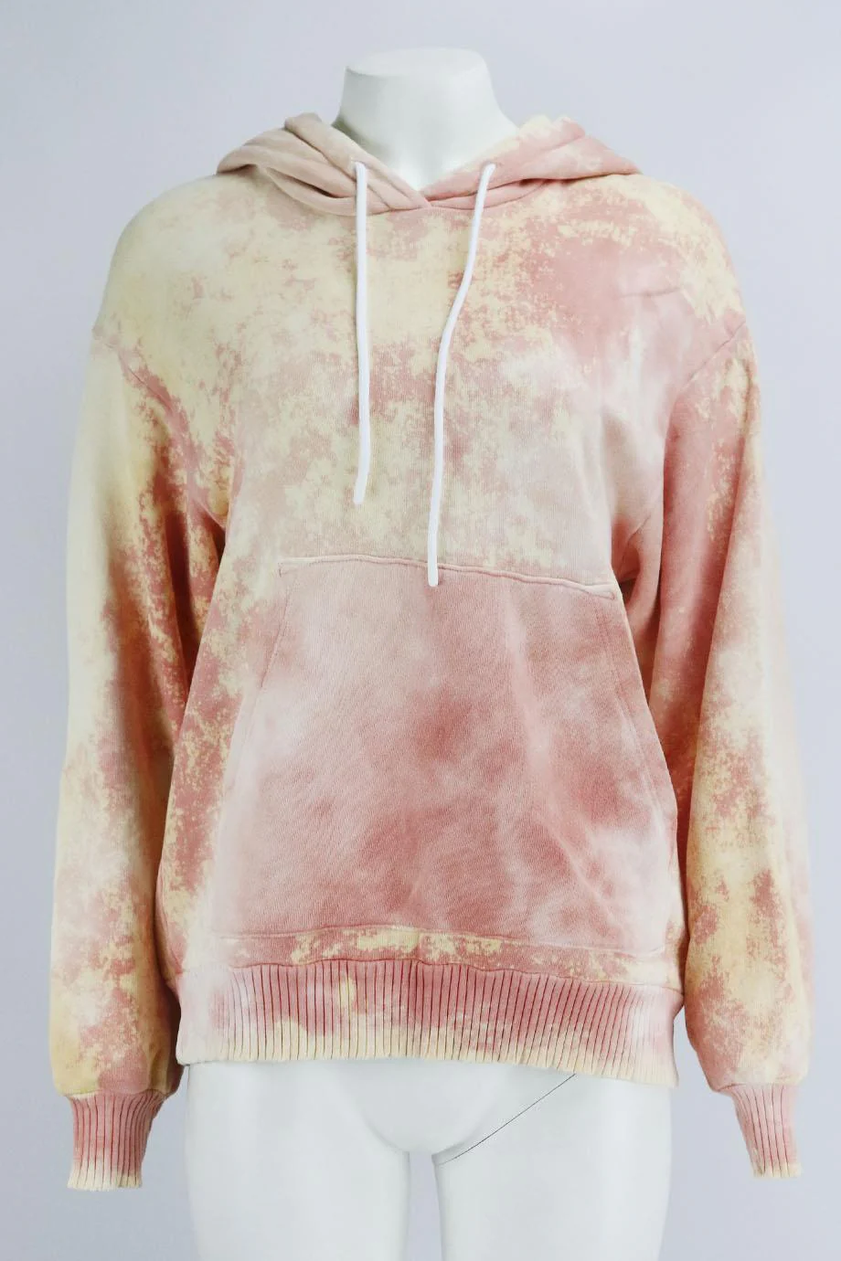 COTTON CITIZEN OVERSIZED TIE DYED COTTON JERSEY HOODIE SMALL - Image 2