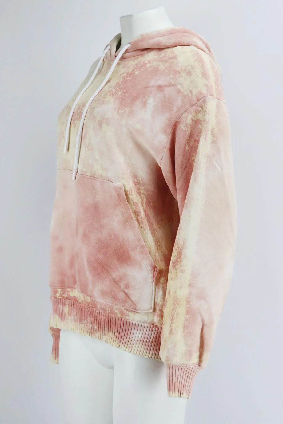 COTTON CITIZEN OVERSIZED TIE DYED COTTON JERSEY HOODIE SMALL - Image 3