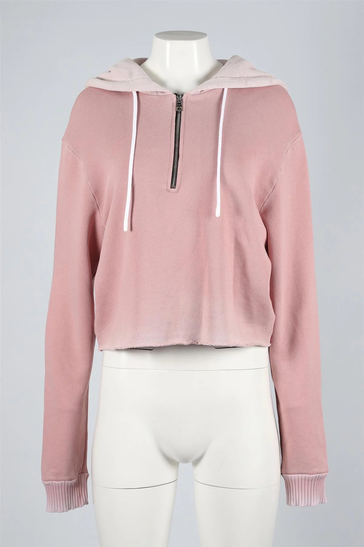 COTTON CITIZEN PINK COTTON HOODIE LARGE - Image 2