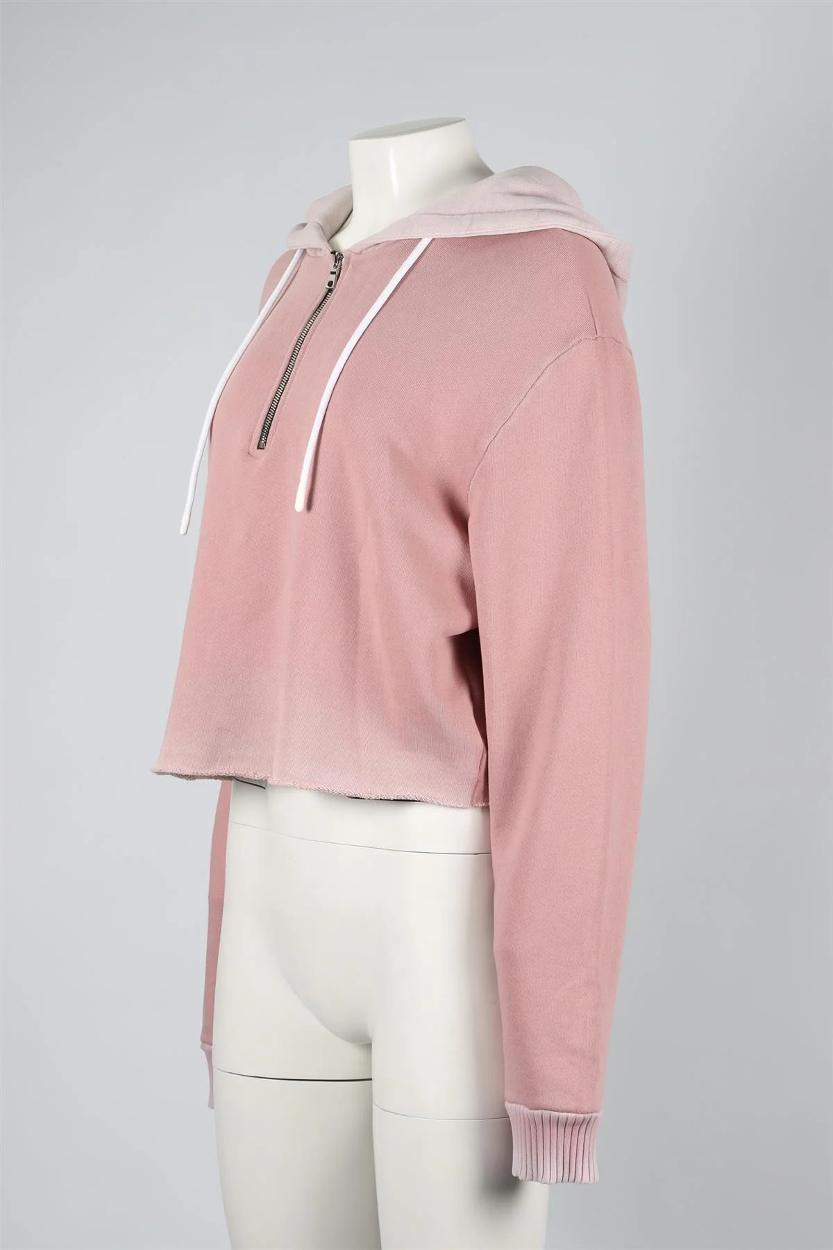 COTTON CITIZEN PINK COTTON HOODIE LARGE - Image 3