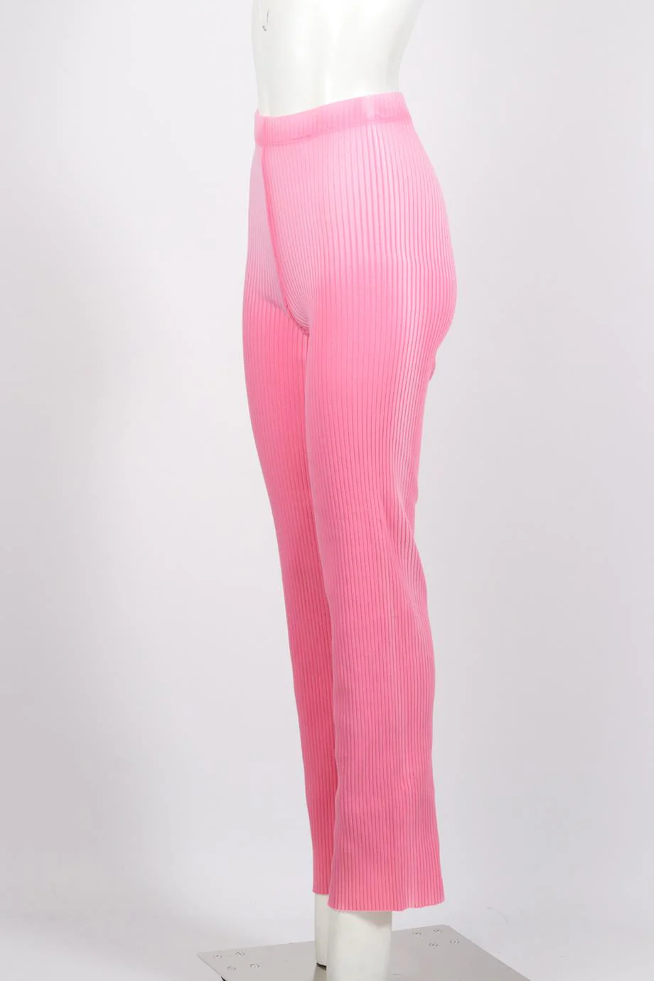COTTON CITIZEN RIBBED COTTON BLEND FLARED PANTS XSMALL - Image 3