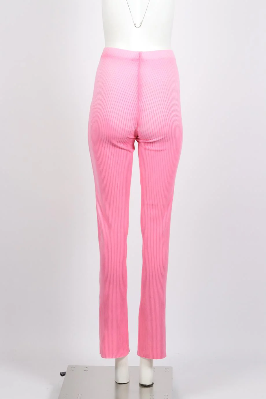 COTTON CITIZEN RIBBED COTTON BLEND FLARED PANTS XSMALL - Image 4