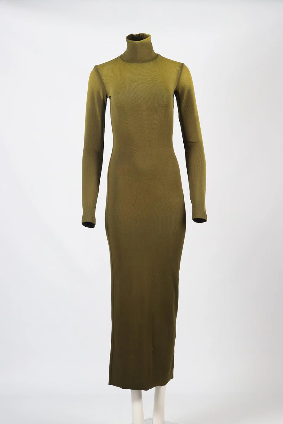 COTTON CITIZEN RIBBED COTTON MAXI DRESS XSMALL - Image 2