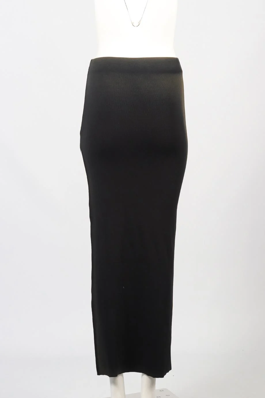 COTTON CITIZEN RIBBED COTTON MAXI SKIRT XSMALL - Image 4