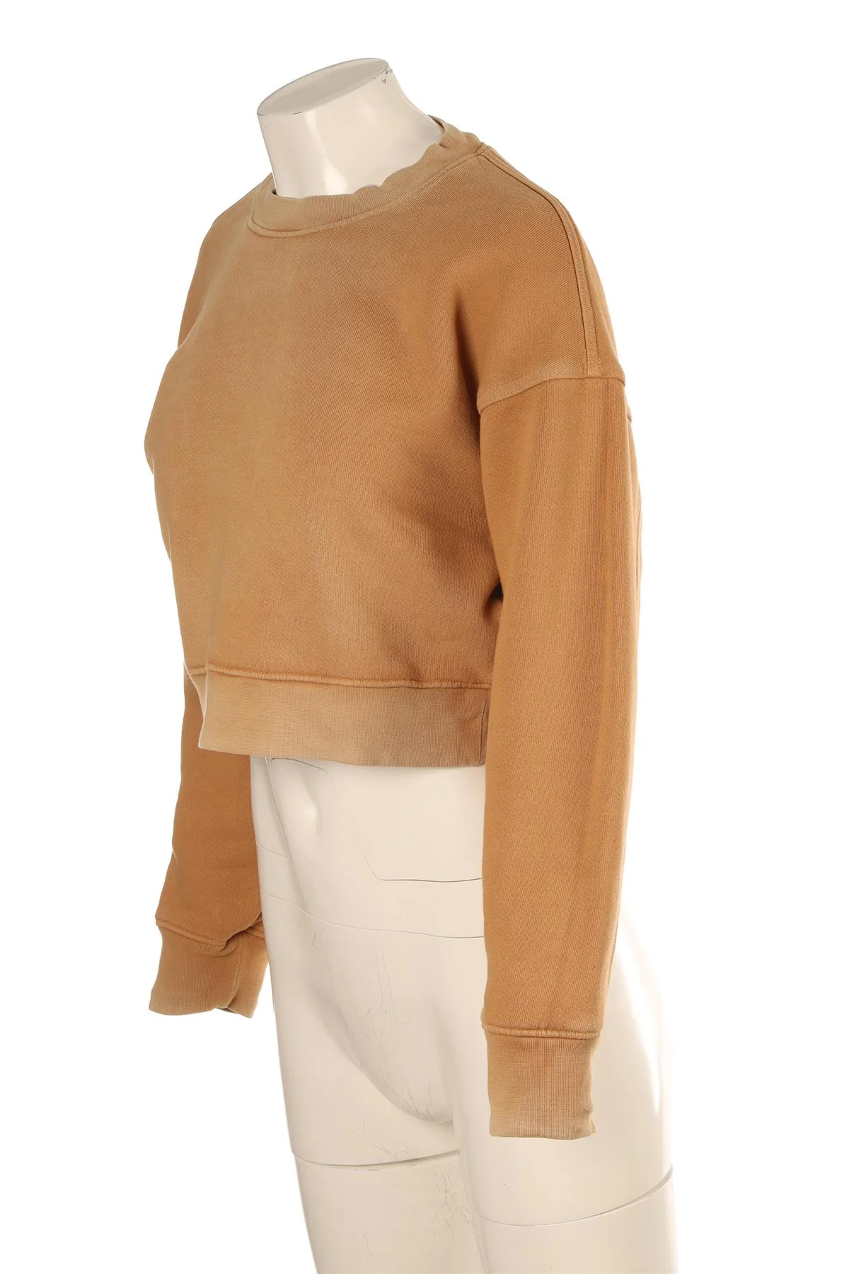 COTTON CITIZEN TAN COTTON SWEATSHIRT SMALL - Image 3