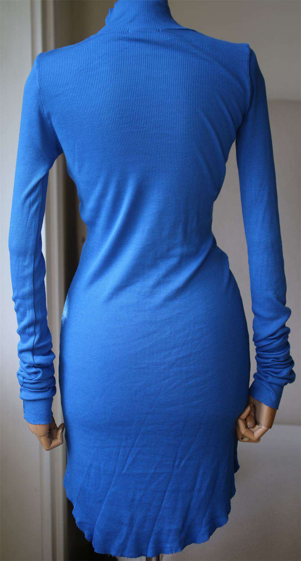 COTTON CITIZEN THE MELBOURNE RIBBED MINI DRESS SMALL - Image 4