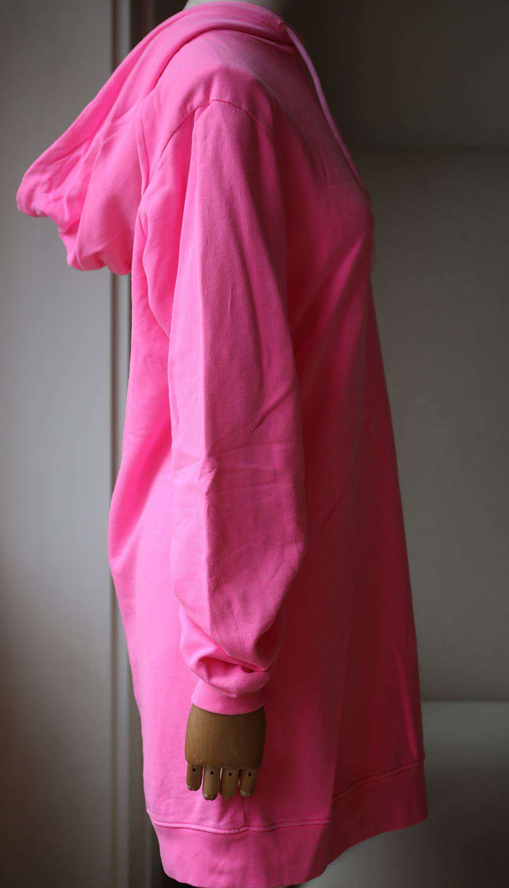COTTON CITIZEN THE MILAN BACKLESS HOODIE DRESS SMALL - Image 2