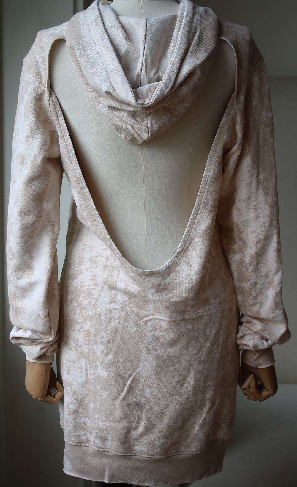 COTTON CITIZEN THE MILAN BACKLESS HOODIE DRESS XSMALL - Image 3