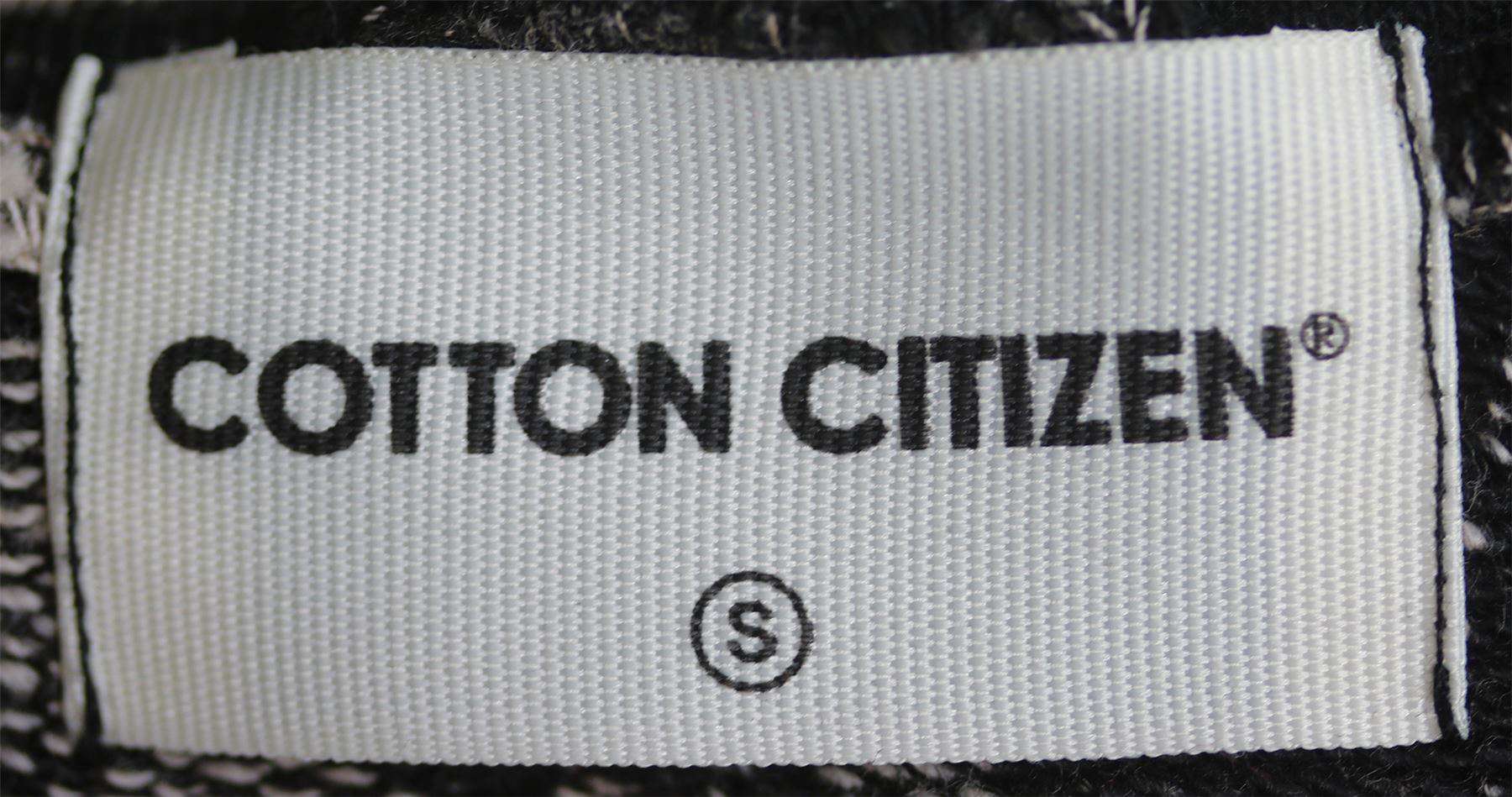 COTTON CITIZEN THE MILAN CUTOFF HOODED SWEATER SMALL - Image 4