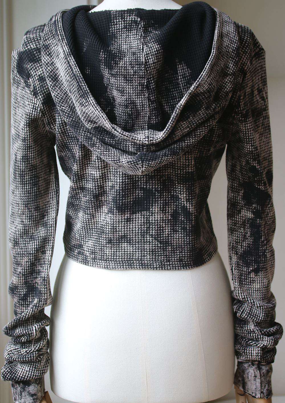 COTTON CITIZEN THE MONACO CROP HOODIE SMALL - Image 3