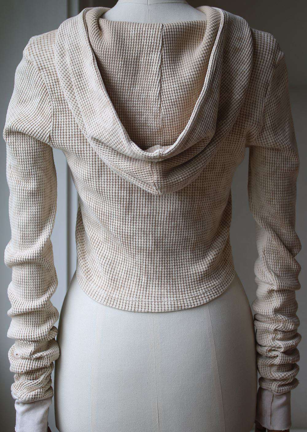 COTTON CITIZEN THE MONACO CROP HOODIE XSMALL - Image 3