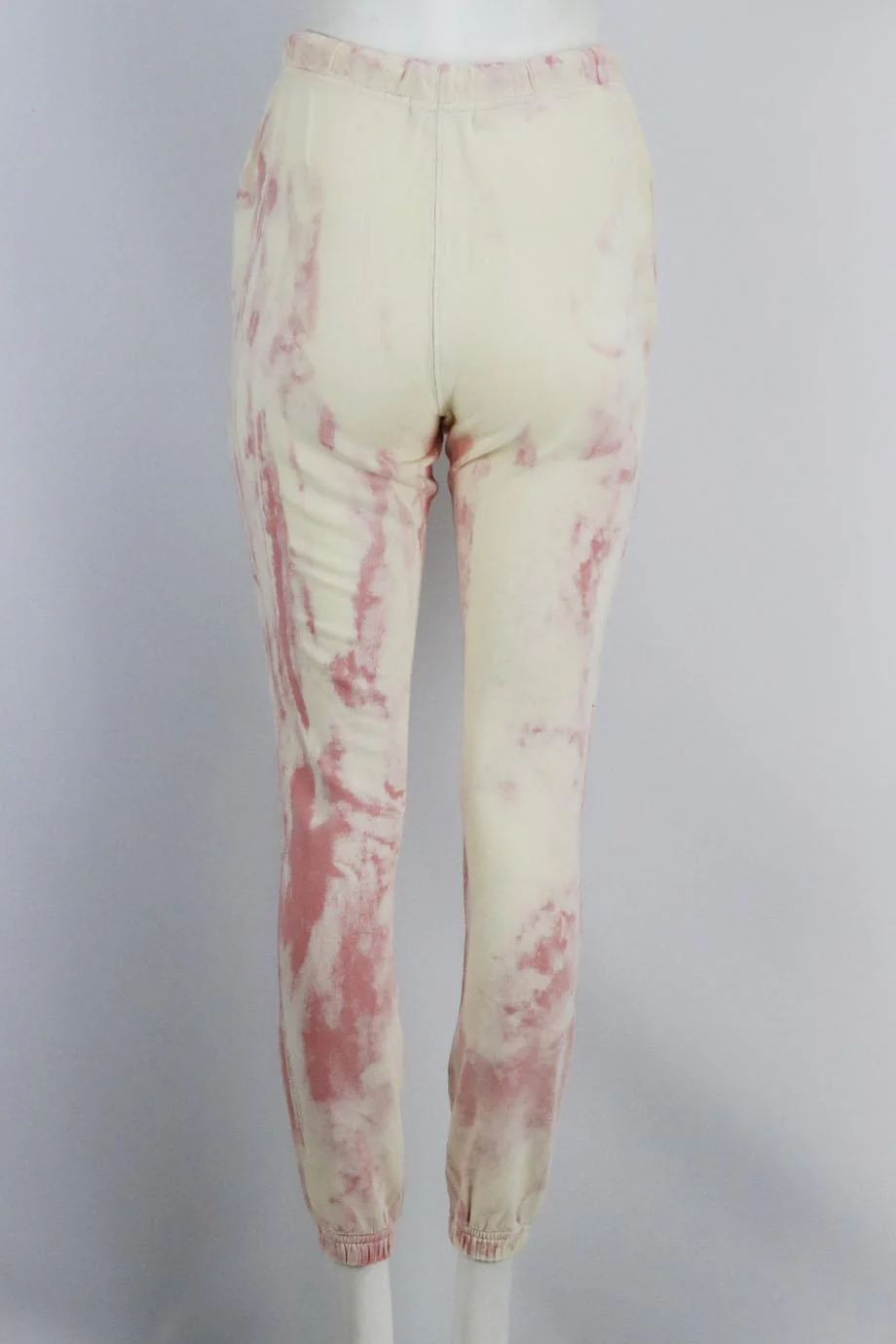 COTTON CITIZEN TIE DYED COTTON JERSEY TRACK PANTS SMALL - Image 4