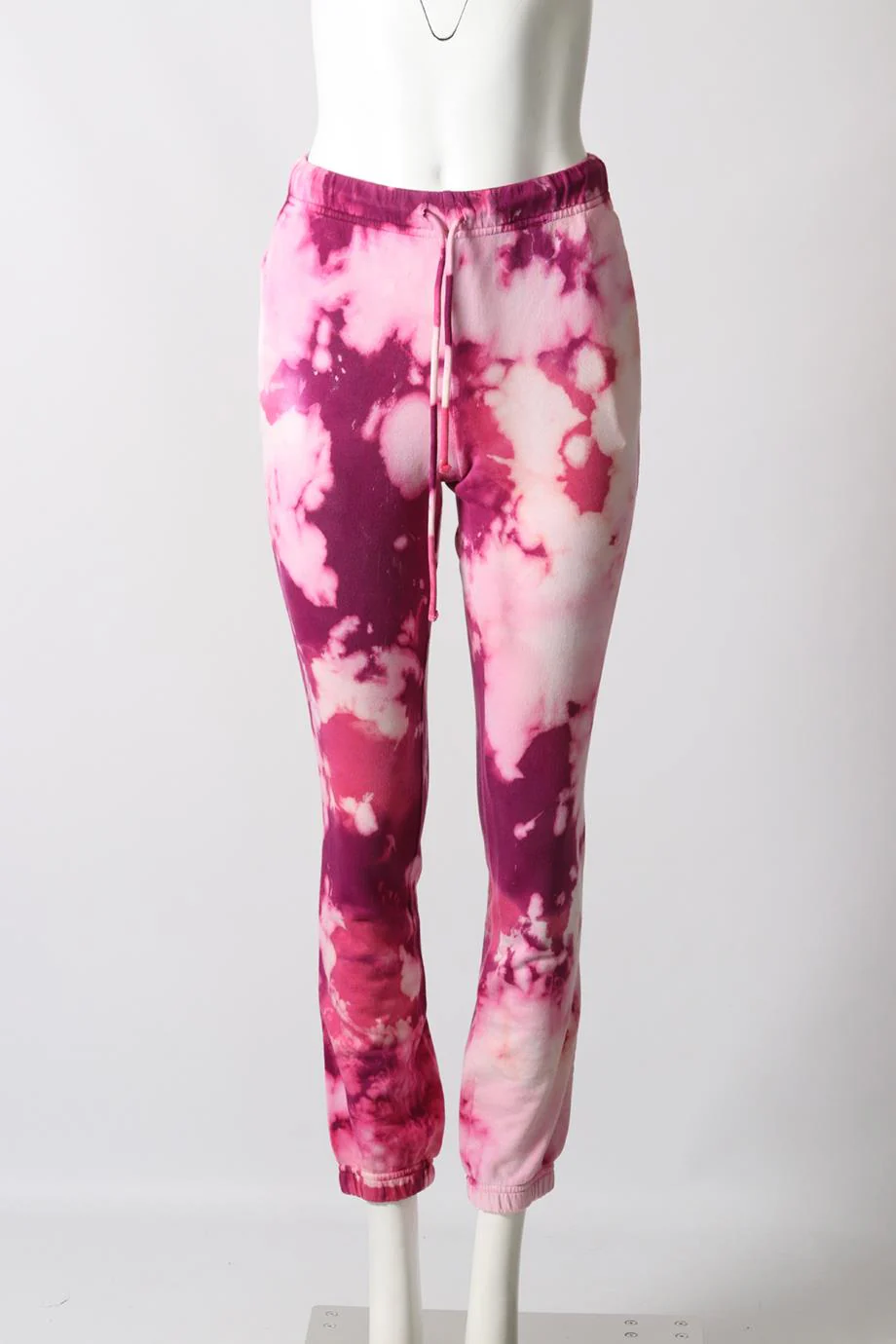 COTTON CITIZEN TIE DYED COTTON JERSEY TRACK PANTS SMALL - Image 2