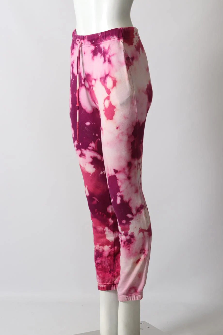 COTTON CITIZEN TIE DYED COTTON JERSEY TRACK PANTS SMALL - Image 3