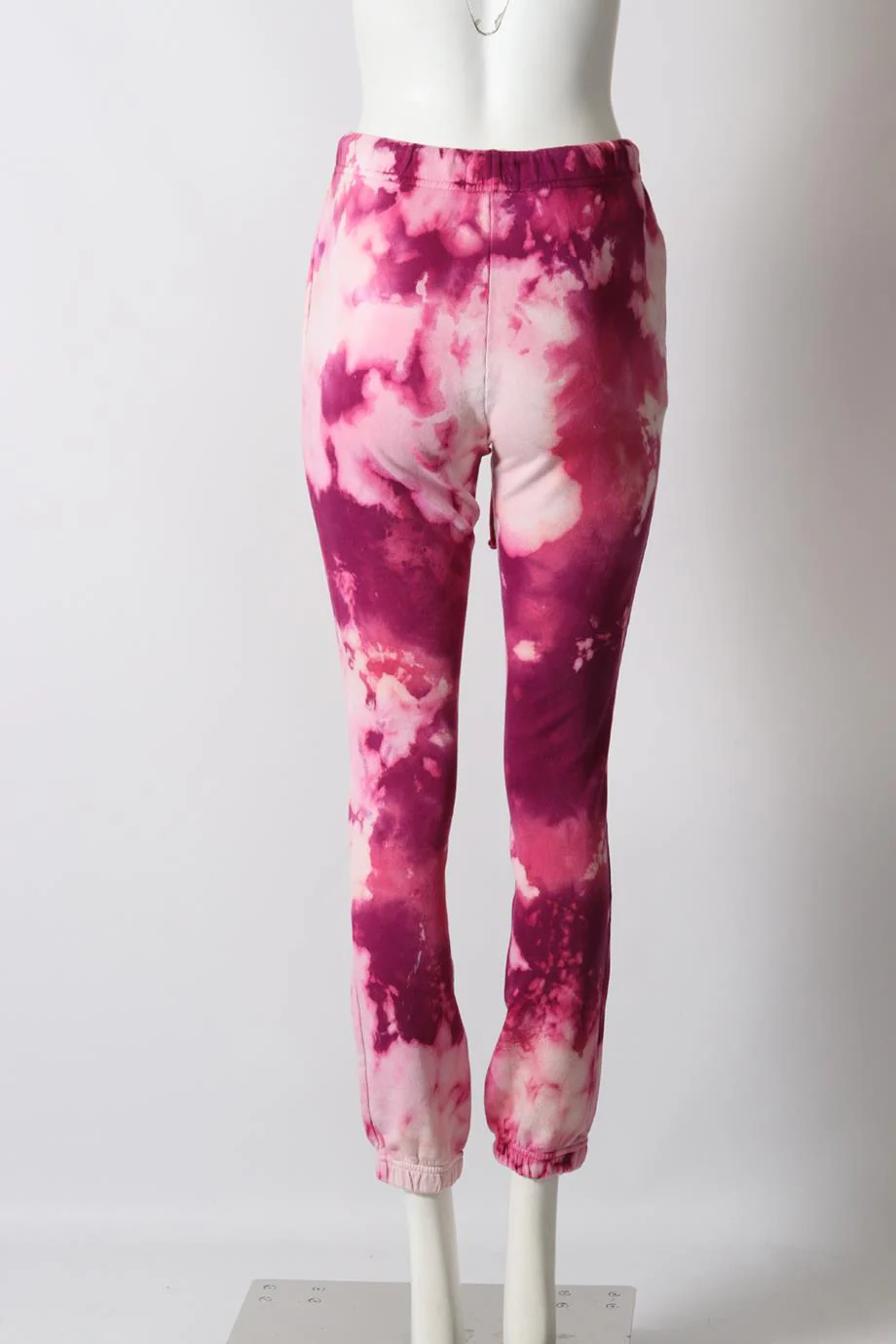 COTTON CITIZEN TIE DYED COTTON JERSEY TRACK PANTS SMALL - Image 4