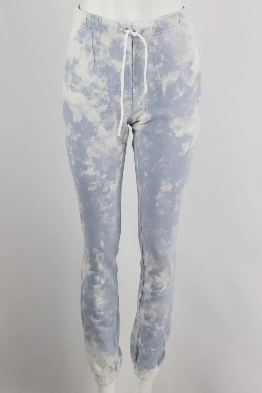 COTTON CITIZEN TIE DYED COTTON JERSEY TRACK PANTS SMALL - Image 2