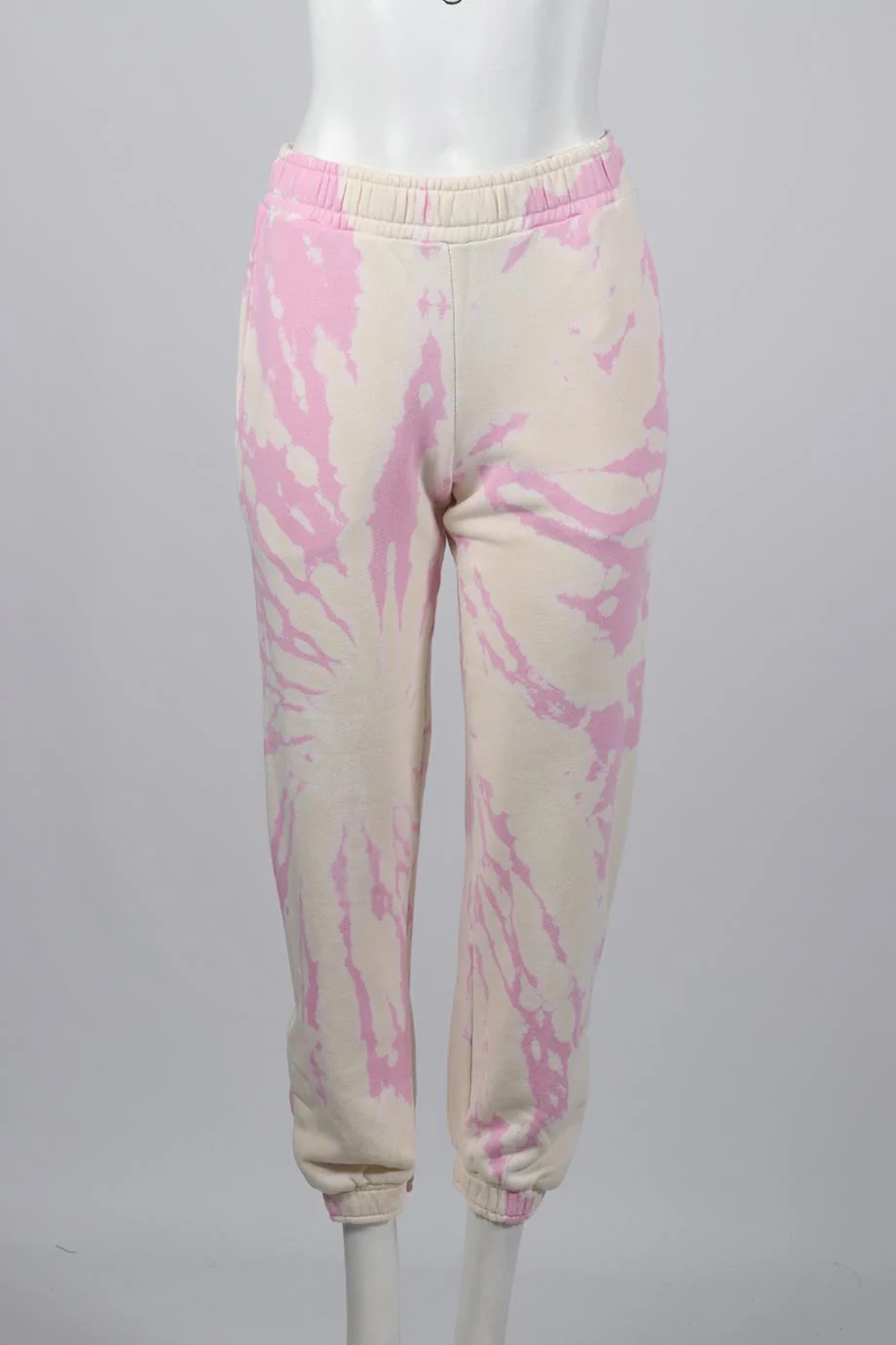 COTTON CITIZEN TIE DYED COTTON TRACK PANTS SMALL - Image 2