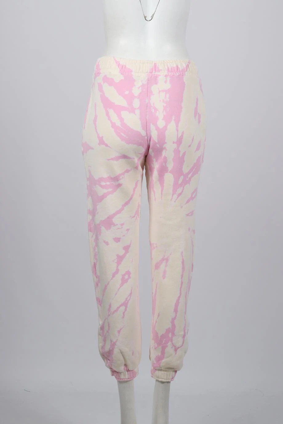 COTTON CITIZEN TIE DYED COTTON TRACK PANTS SMALL - Image 4