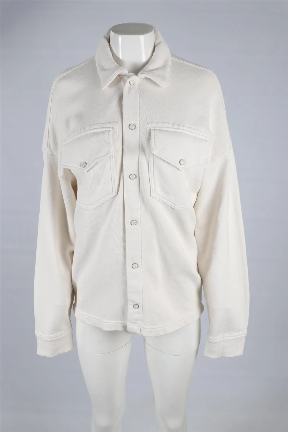 COTTON CITIZEN WHITE COTTON SHIRT XSMALL - Image 2