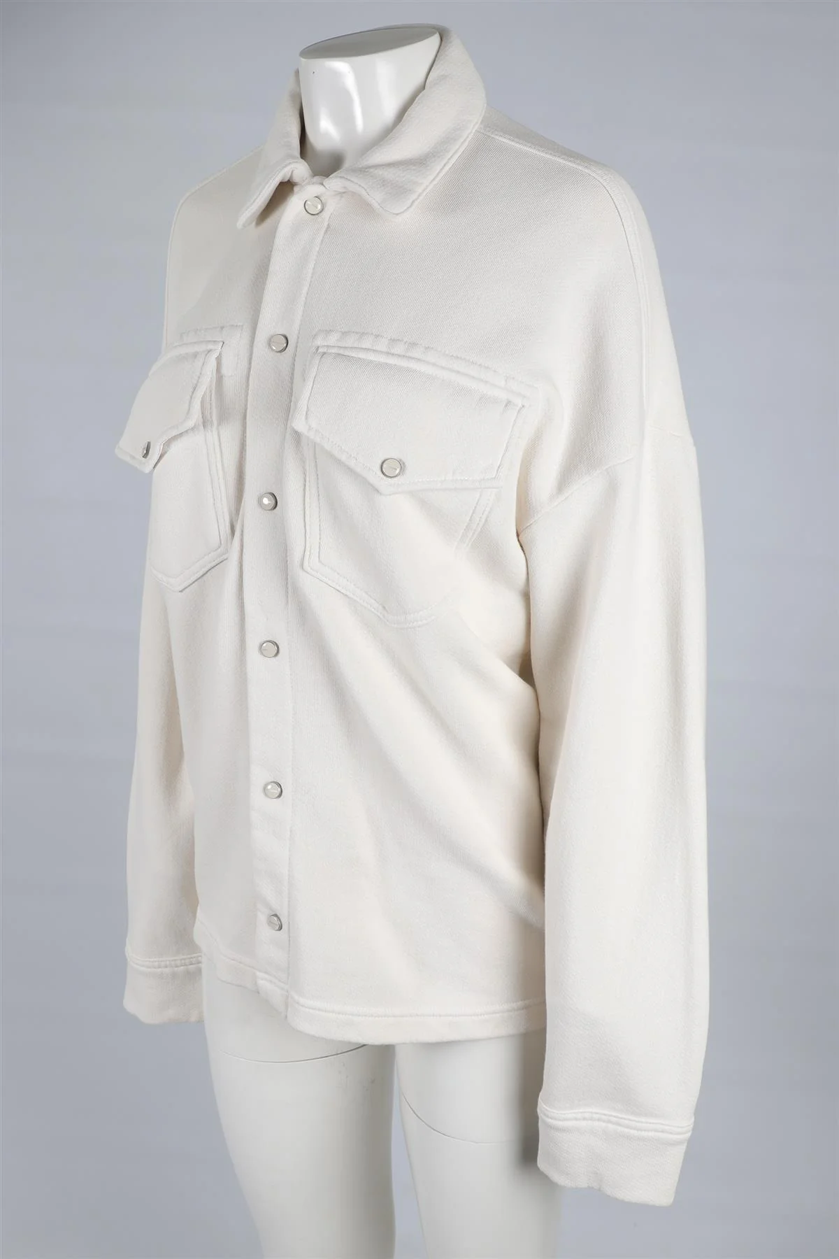 COTTON CITIZEN WHITE COTTON SHIRT XSMALL - Image 3