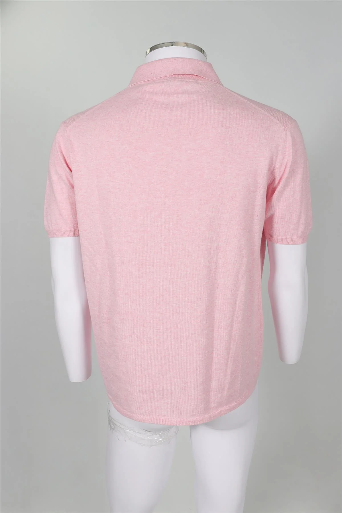 CRUCIANI PINK MEN'S COTTON POLO SHIRT IT 52 UK 42 - Image 4