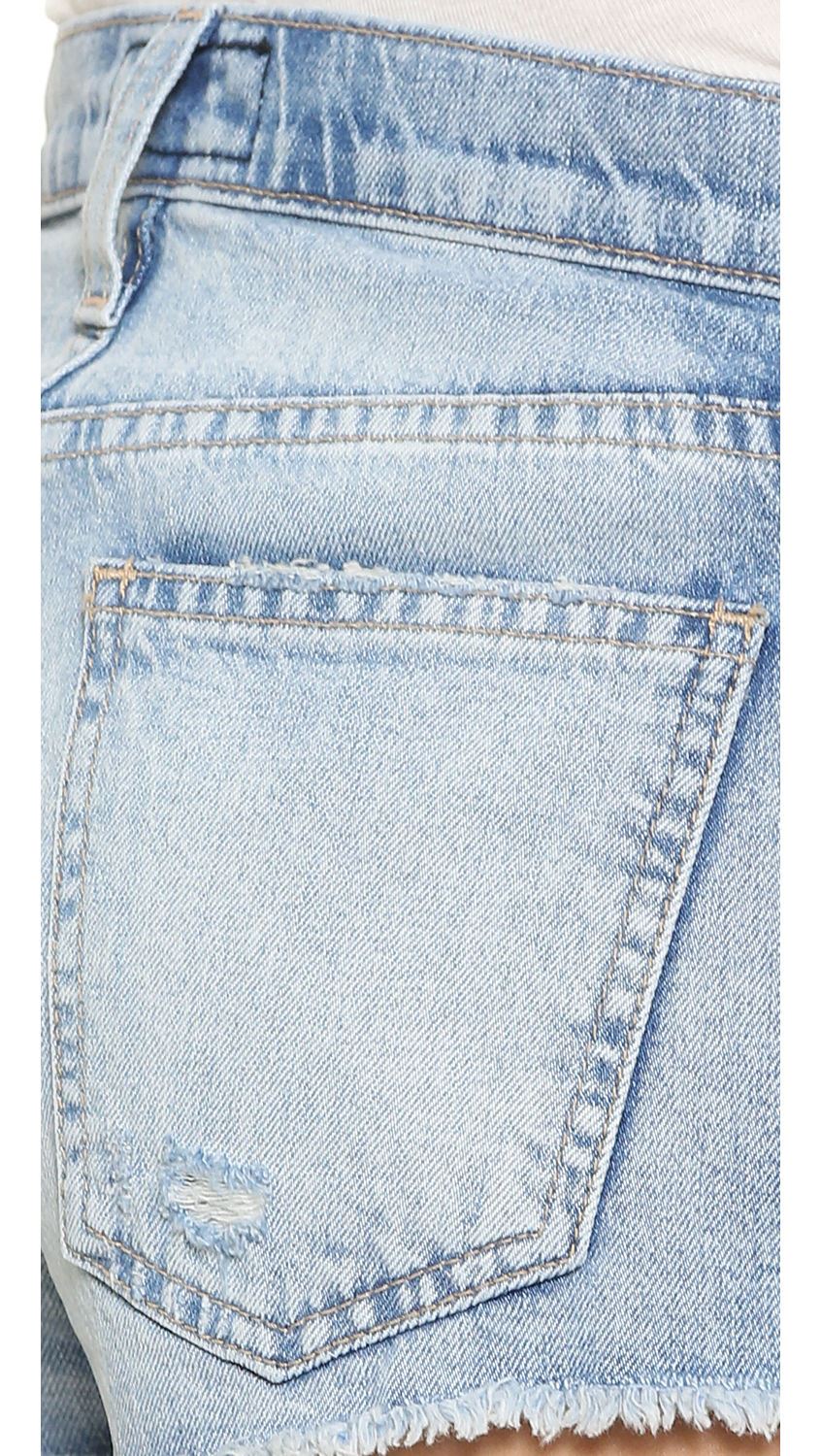 CURRENT ELLIOTT CONCERT DENIM SHORTS W27 UK 8/10 - Image 4