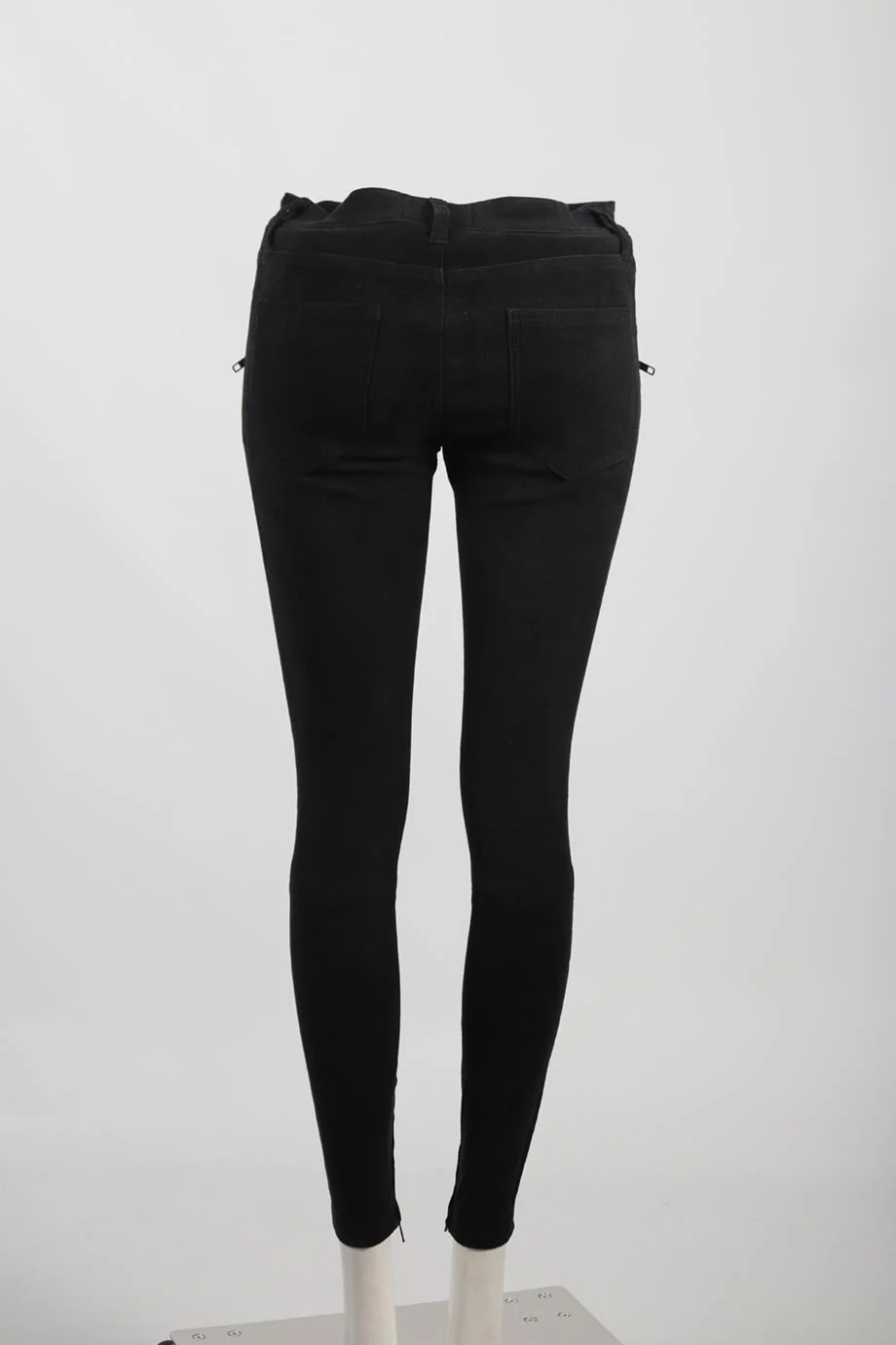 CURRENT/ELLIOTT SUEDE SKINNY PANTS W27 UK 8-10 - Image 4