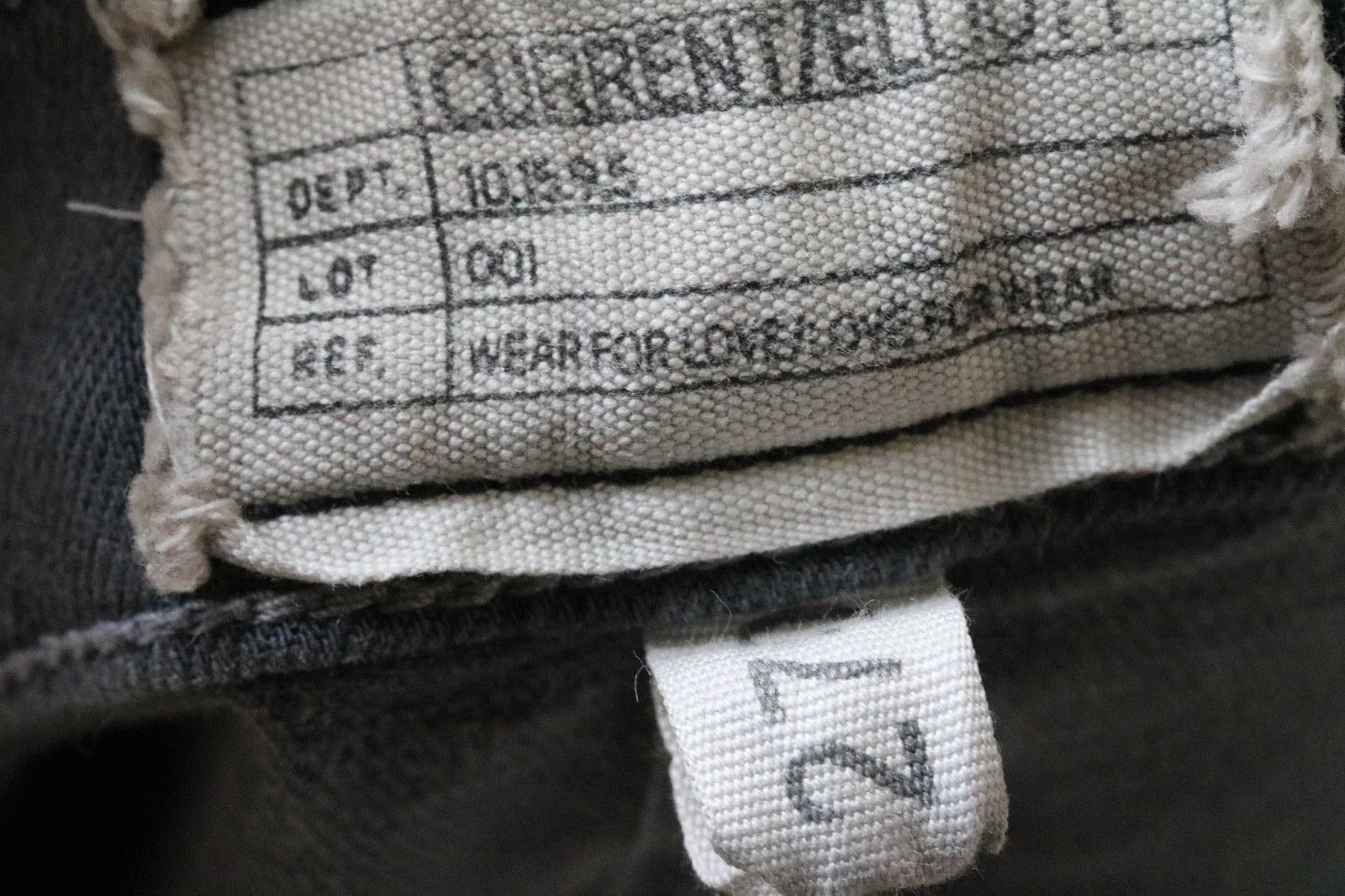 CURRENT ELLIOTT THE STILETTO SKINNY JEANS IN GUNMETAL GREY W27 UK 8/10 - Image 5