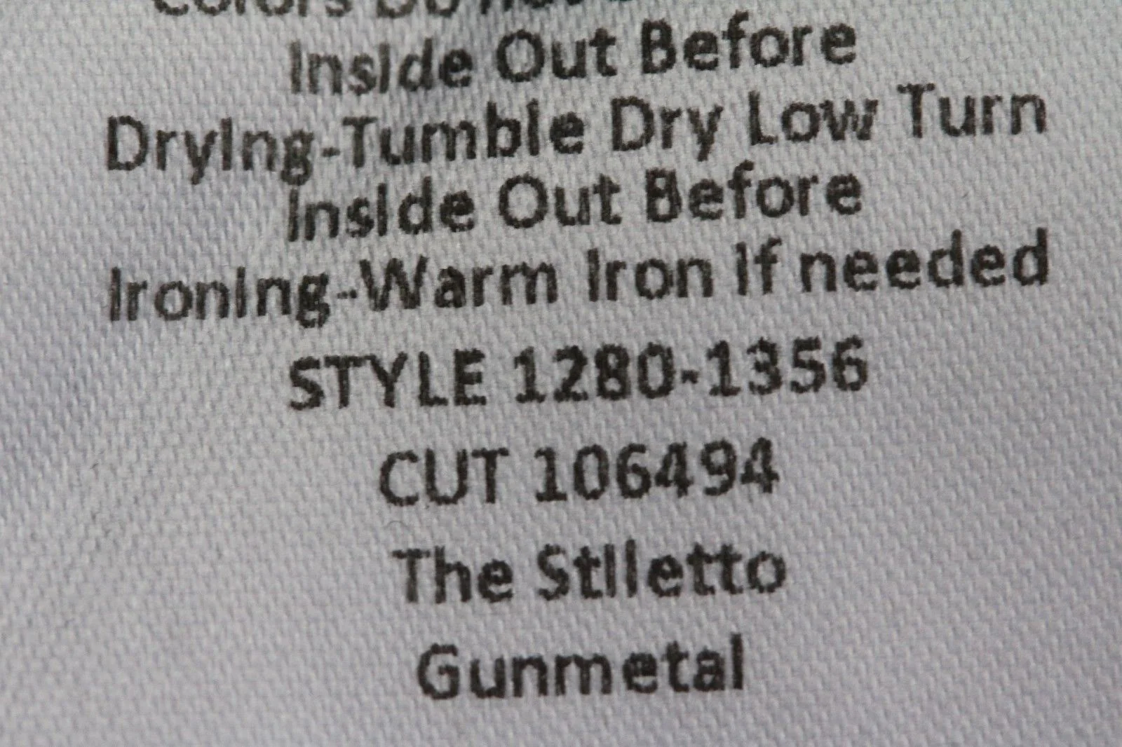 CURRENT ELLIOTT THE STILETTO SKINNY JEANS IN GUNMETAL GREY W27 UK 8/10 - Image 6