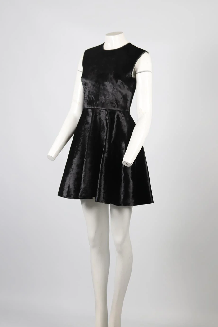 CUSHINE ET OCHS VELVET MINI DRESS US 2 UK 6 - Image 3