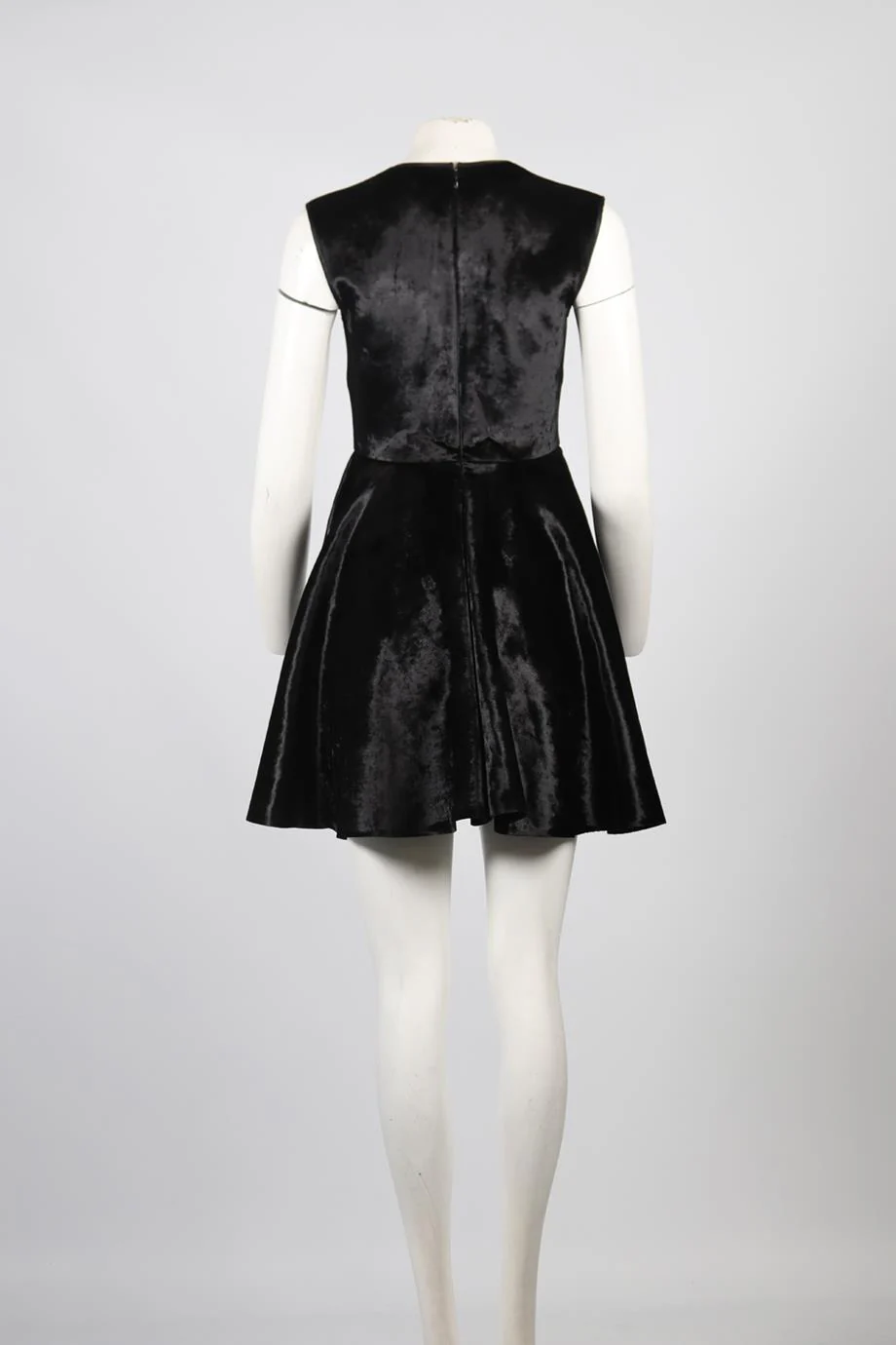 CUSHINE ET OCHS VELVET MINI DRESS US 2 UK 6 - Image 4