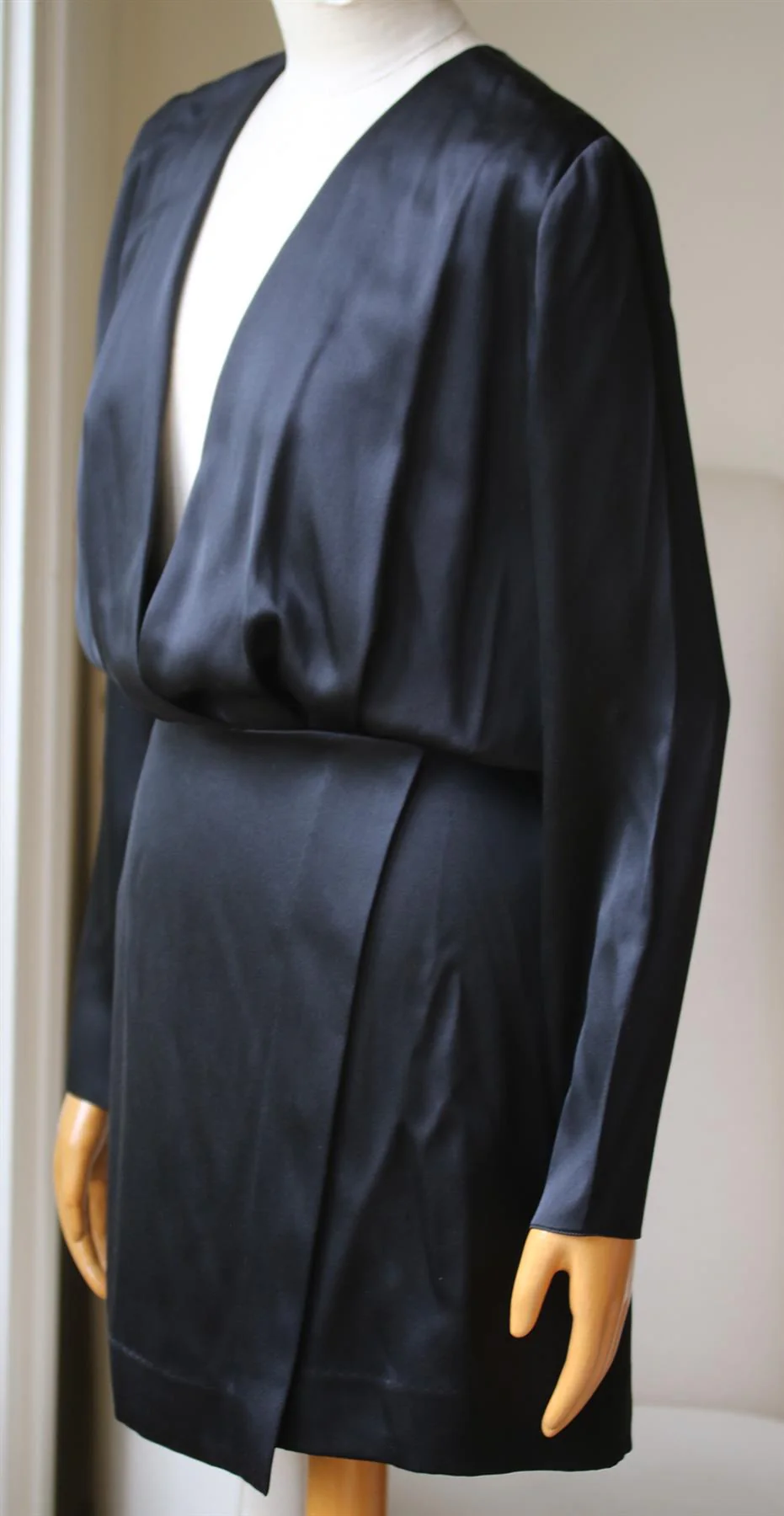 CUSHNIE ET OCHS ELIN BLOUSON SILK MINI DRESS US 8 UK 12 - Image 3