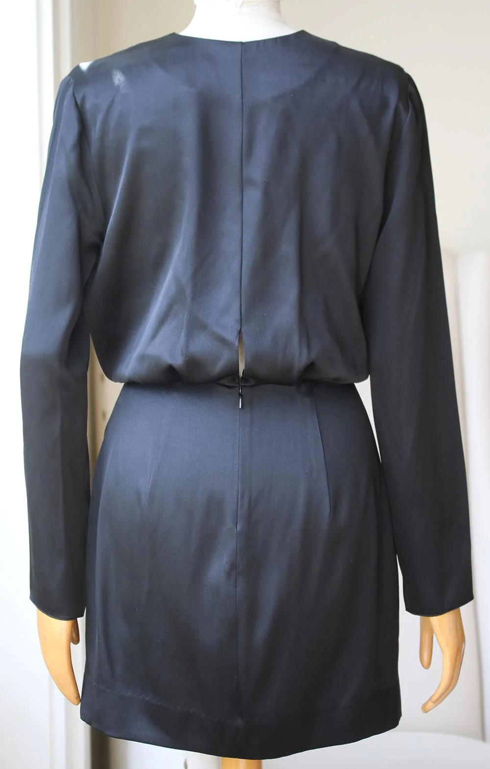 CUSHNIE ET OCHS ELIN BLOUSON SILK MINI DRESS US 8 UK 12 - Image 4