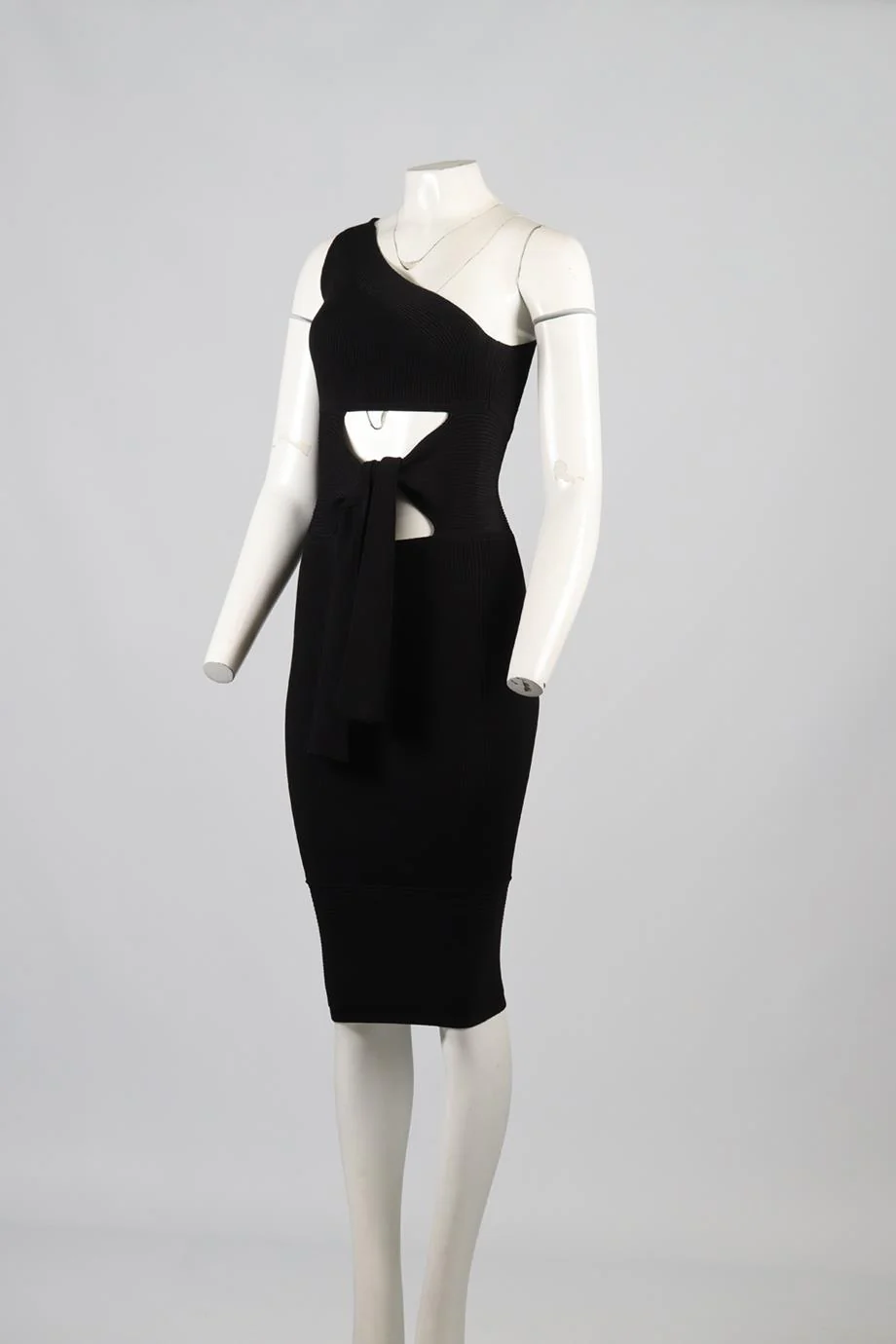 CUSHNIE ET OCHS KNIT MIDI DRESS SMALL - Image 3