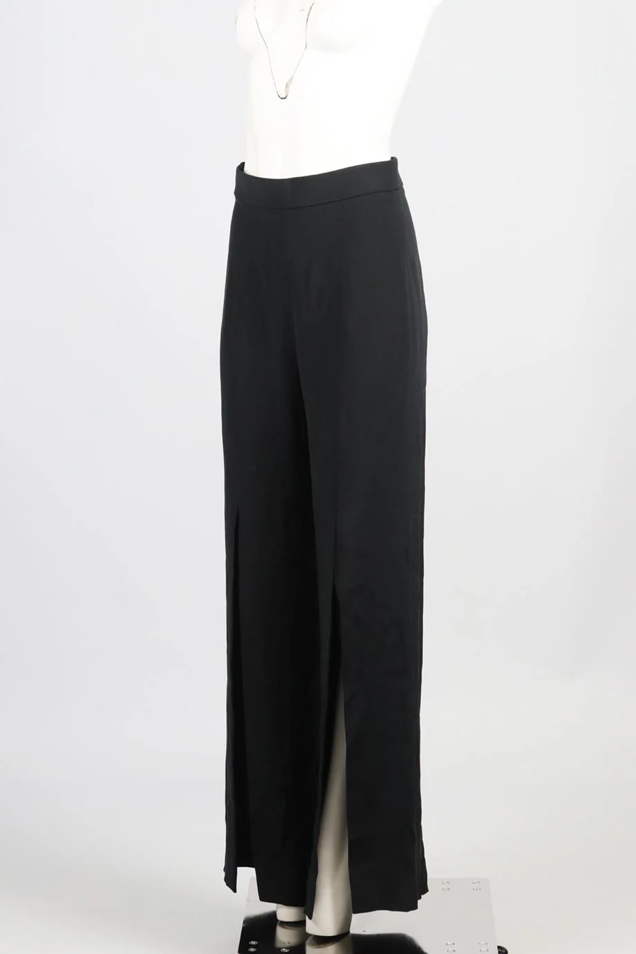 CUSHNIE ET OCHS SILK WIDE LEG PANTS US 8 UK 12 - Image 3