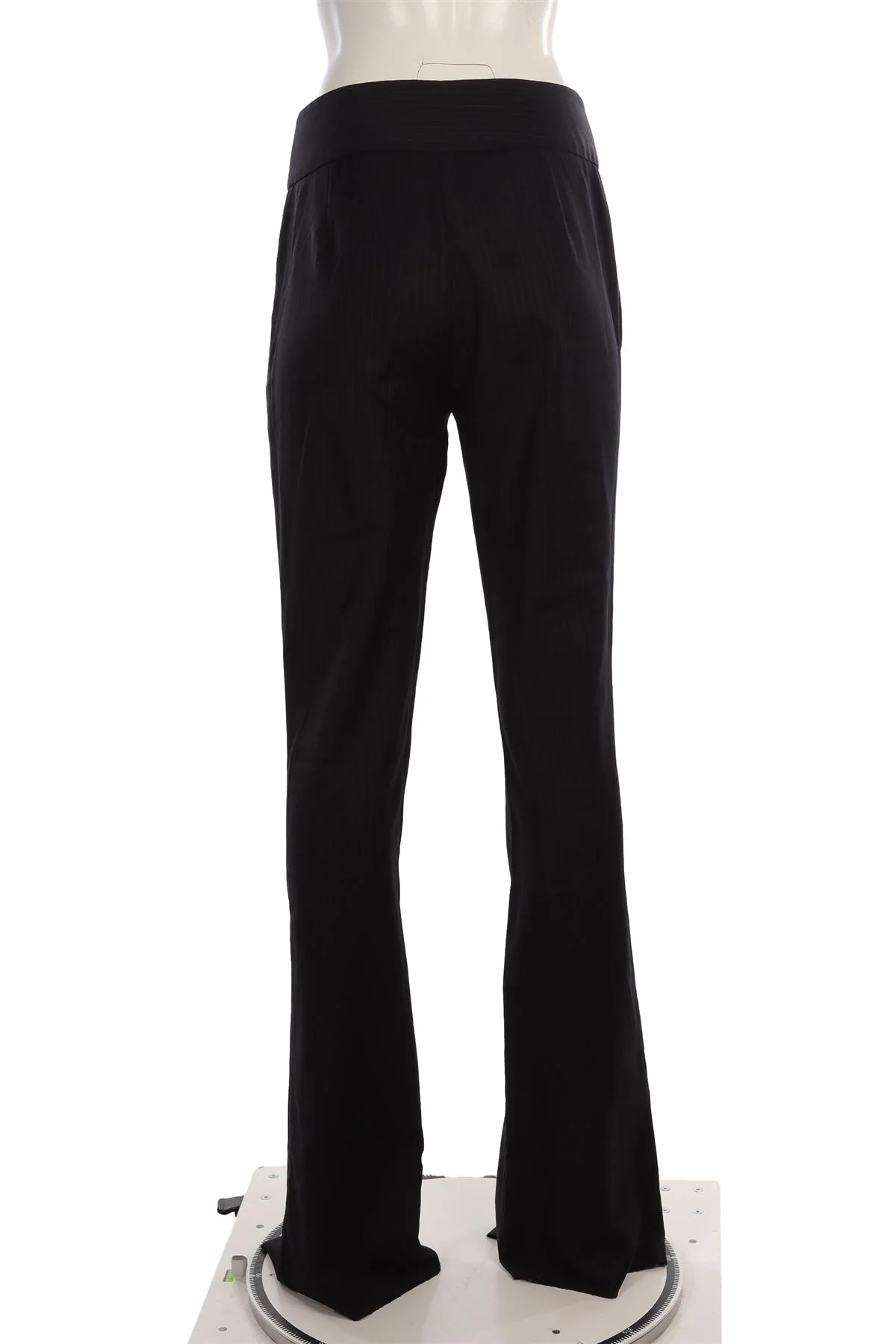 D&G NAVY WOOL STRAIGHT LEGGED PANTS IT 46 UK 14 - Image 4